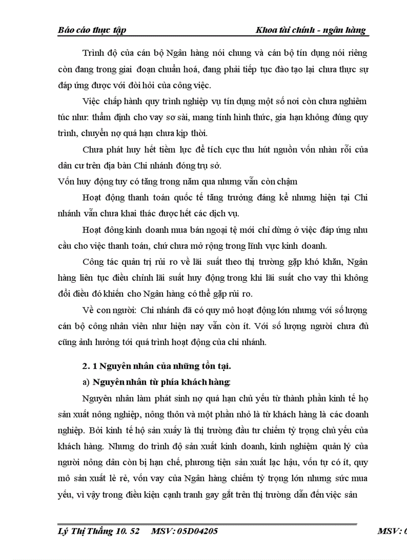 image for page Báo cáo thực tập tổng hợp của ngân hàng nông nghiệp và phát triển nông thôn chi nhánh Hùng Vương