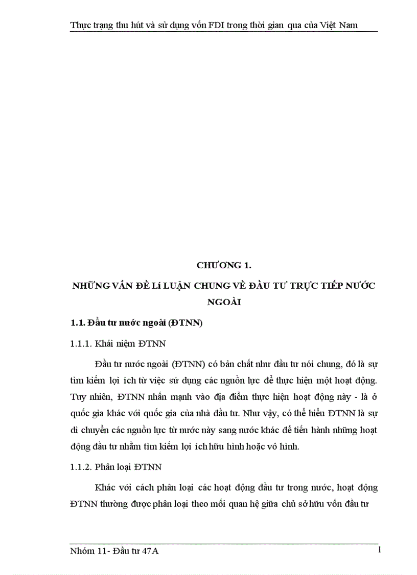 image for page Thực trạng thu hút và sử dụng vốn FDI trong thời gian qua của Việt Nam 1