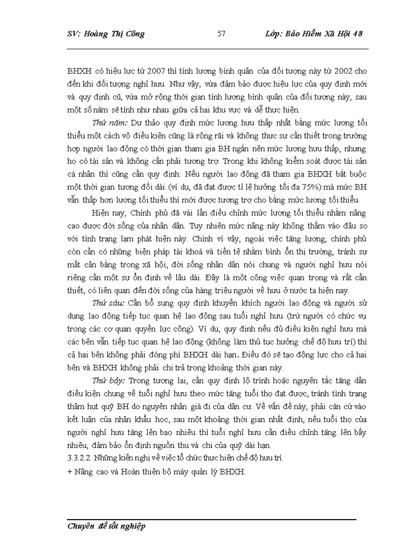 image for page Thực trạng và giải pháp hoàn thiện chế độ hưu trí trong hệ thống BHXH Việt Nam 1