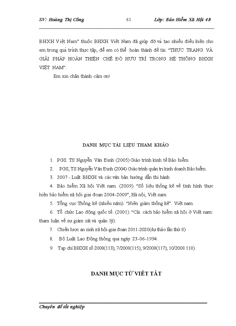 image for page Thực trạng và giải pháp hoàn thiện chế độ hưu trí trong hệ thống BHXH Việt Nam 1