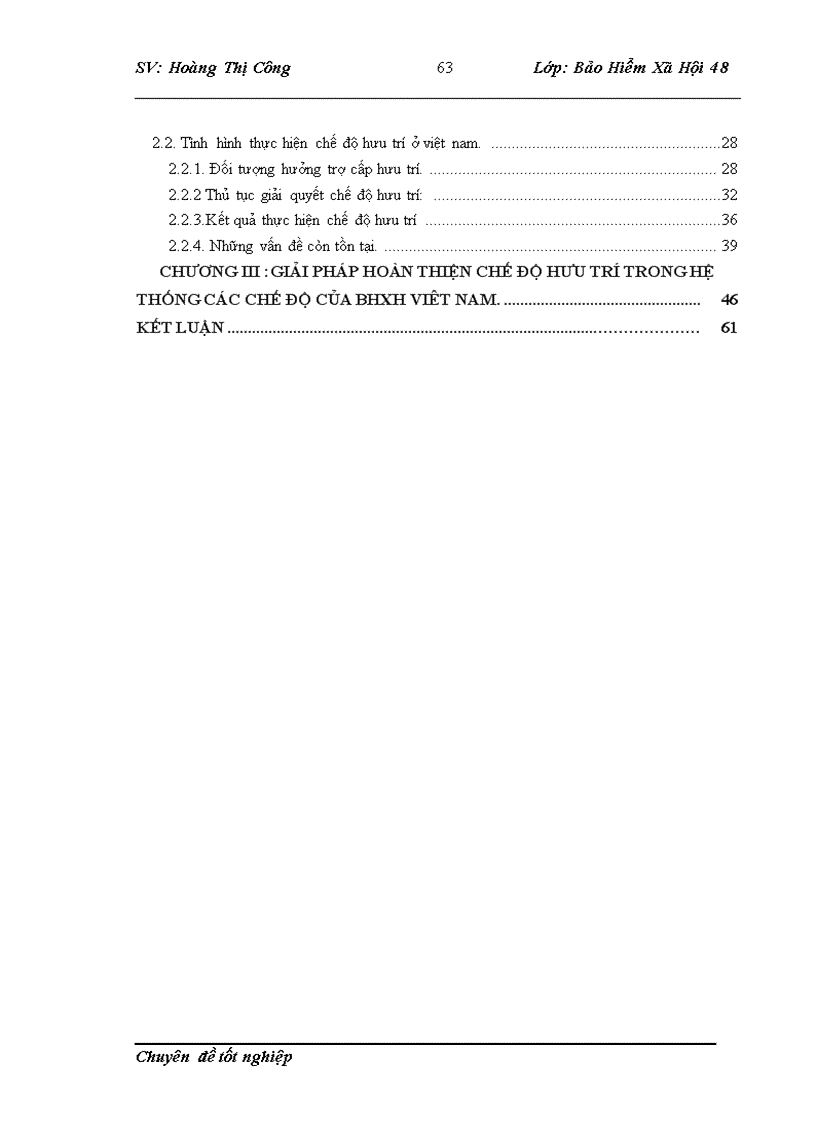 image for page Thực trạng và giải pháp hoàn thiện chế độ hưu trí trong hệ thống BHXH Việt Nam 1