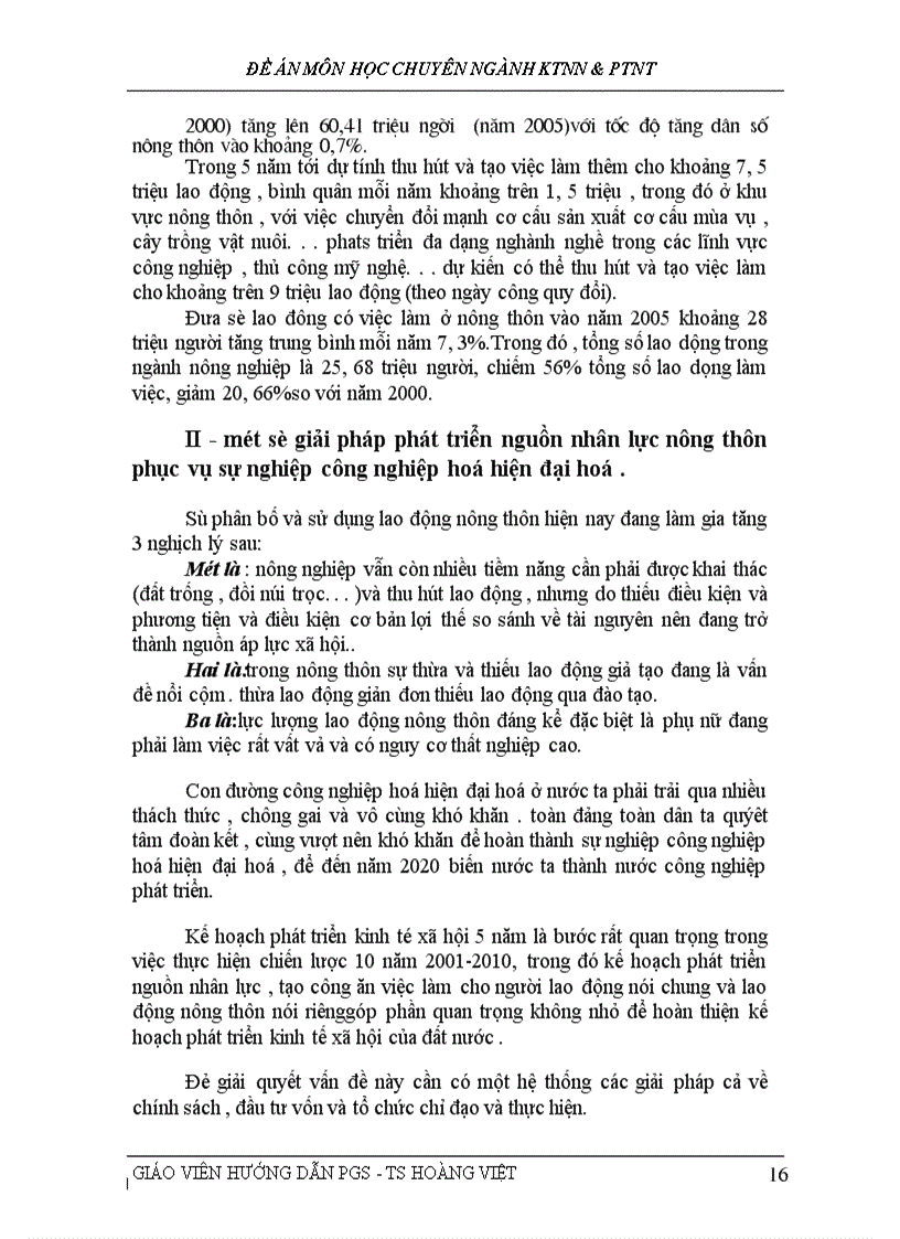 image for page Thực trạng và một số giải pháp phát triển nguồn nhân lực nông thôn phục vụ công nghiệp hoá hiện đại hoá đất nước 1