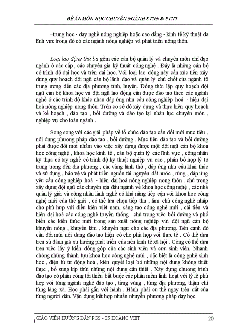 image for page Thực trạng và một số giải pháp phát triển nguồn nhân lực nông thôn phục vụ công nghiệp hoá hiện đại hoá đất nước 1