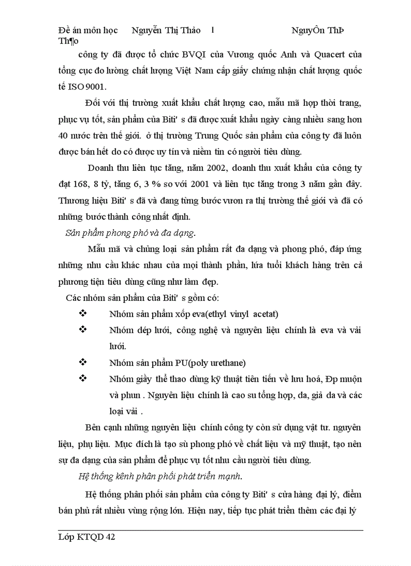 image for page Chiến lược thâm nhập thị trường Trung Quốc của công ty biti s