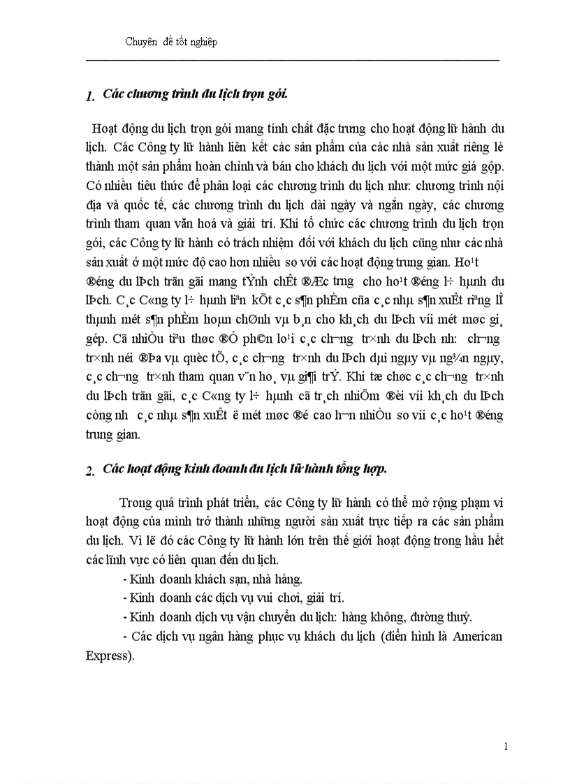 image for page Một số giải pháp nhằm phát triển hoạt động kinh doanh lữ hành quốc tế tại Công ty Du lịch Hà Nội Toserco 1