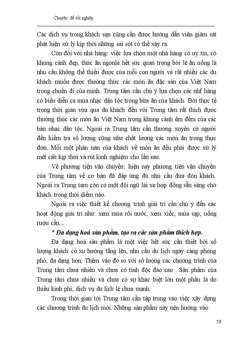image for page Một số giải pháp nhằm phát triển hoạt động kinh doanh lữ hành quốc tế tại Công ty Du lịch Hà Nội Toserco 1