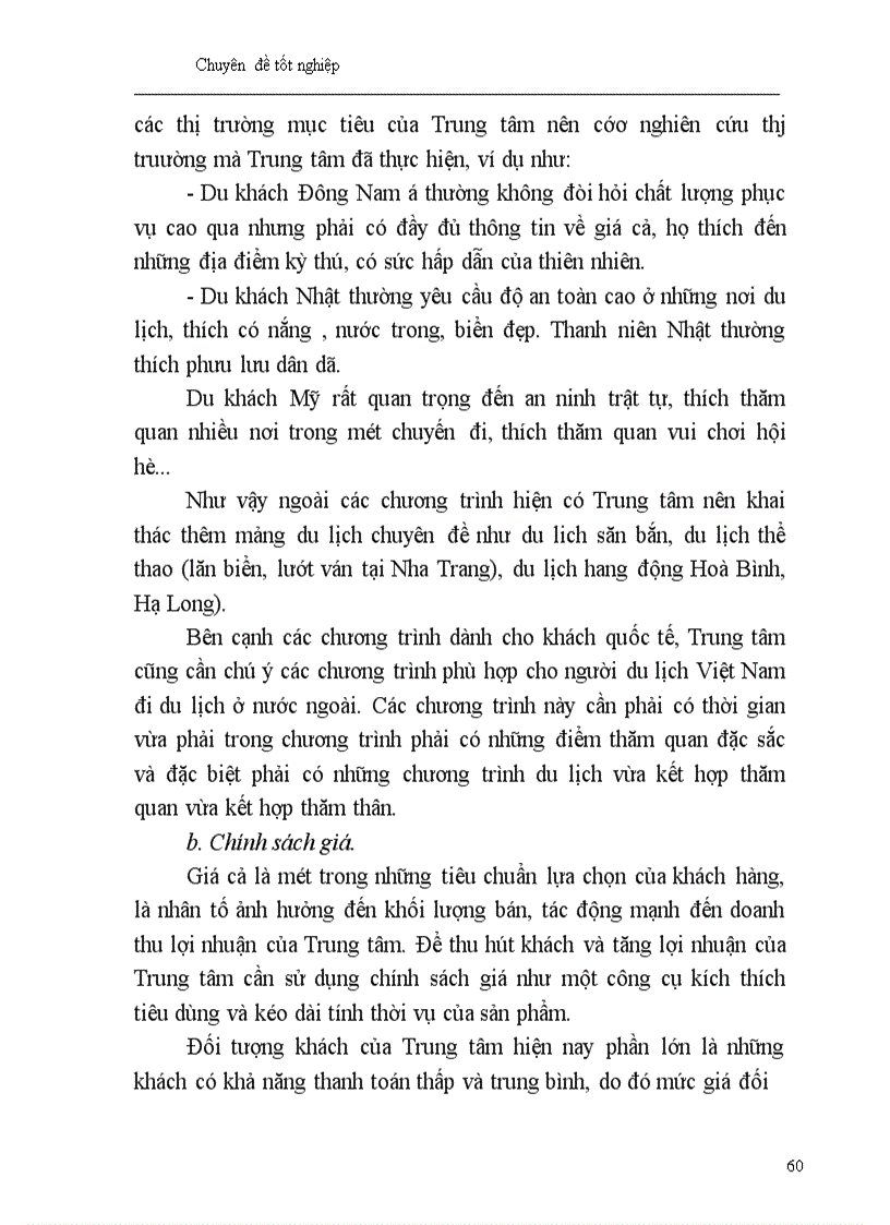 image for page Một số giải pháp nhằm phát triển hoạt động kinh doanh lữ hành quốc tế tại Công ty Du lịch Hà Nội Toserco 1