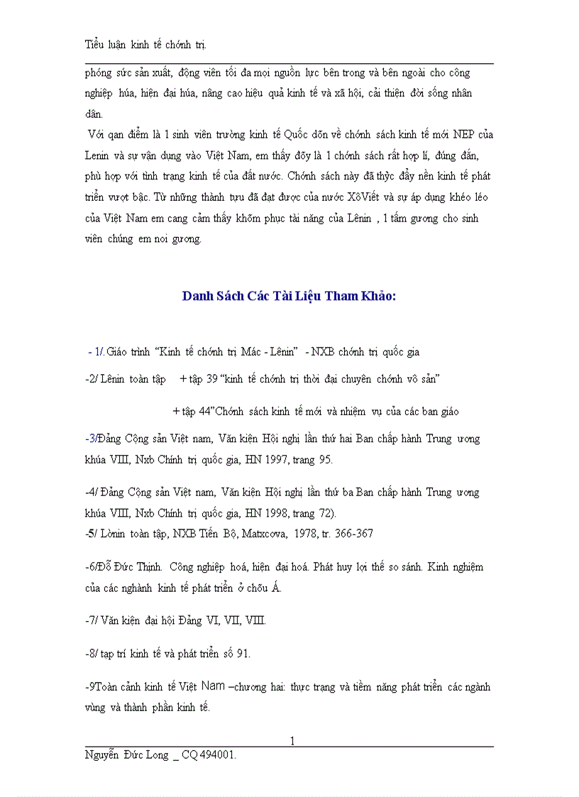 image for page Chính sách kinh tế mới NEP của Lênnin và sự vận dụng ở Việt Nam 1