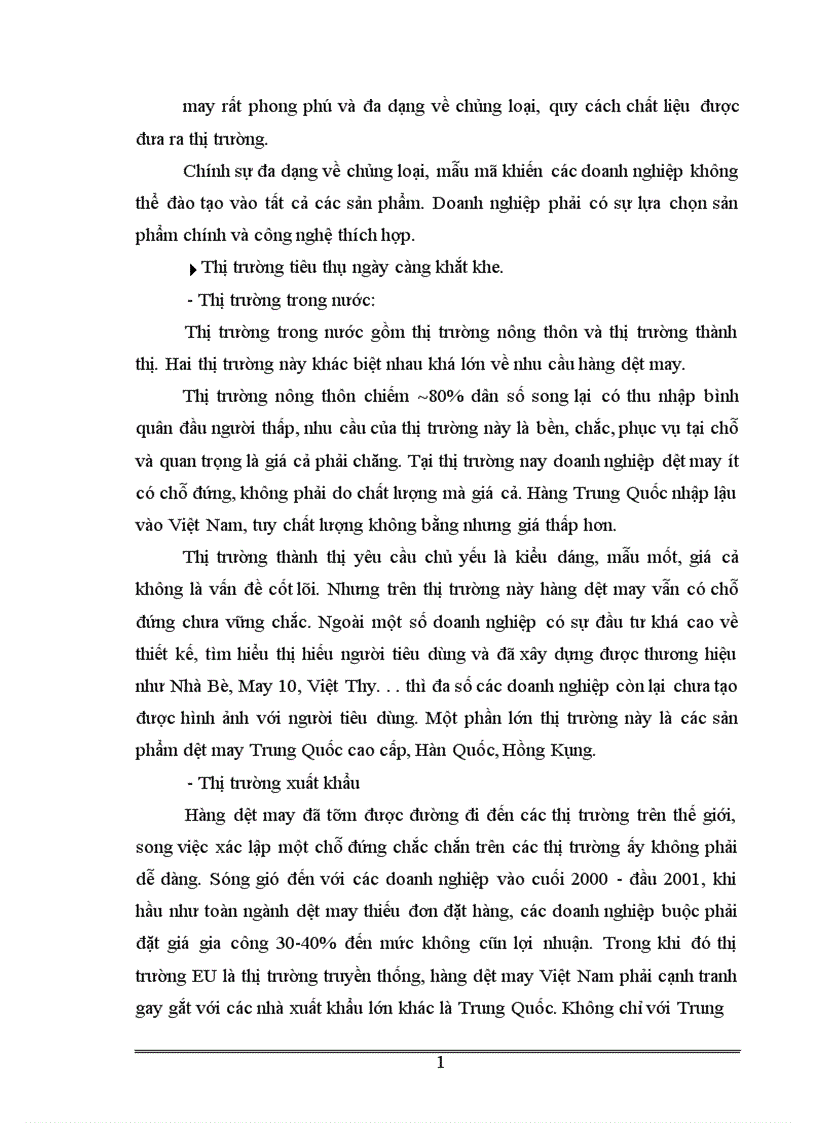 image for page Thực trạng và giải pháp về đầu tư đổi mới công nghệ ngành dệt may Việt Nam