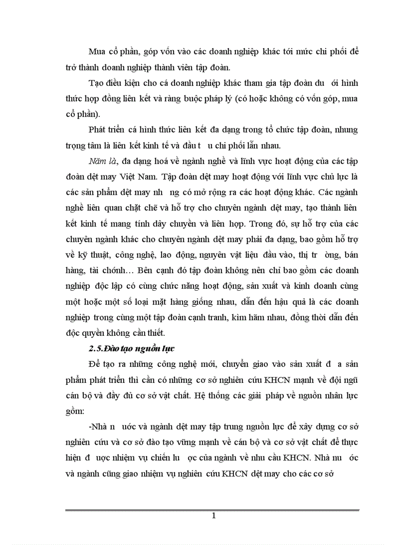image for page Thực trạng và giải pháp về đầu tư đổi mới công nghệ ngành dệt may Việt Nam