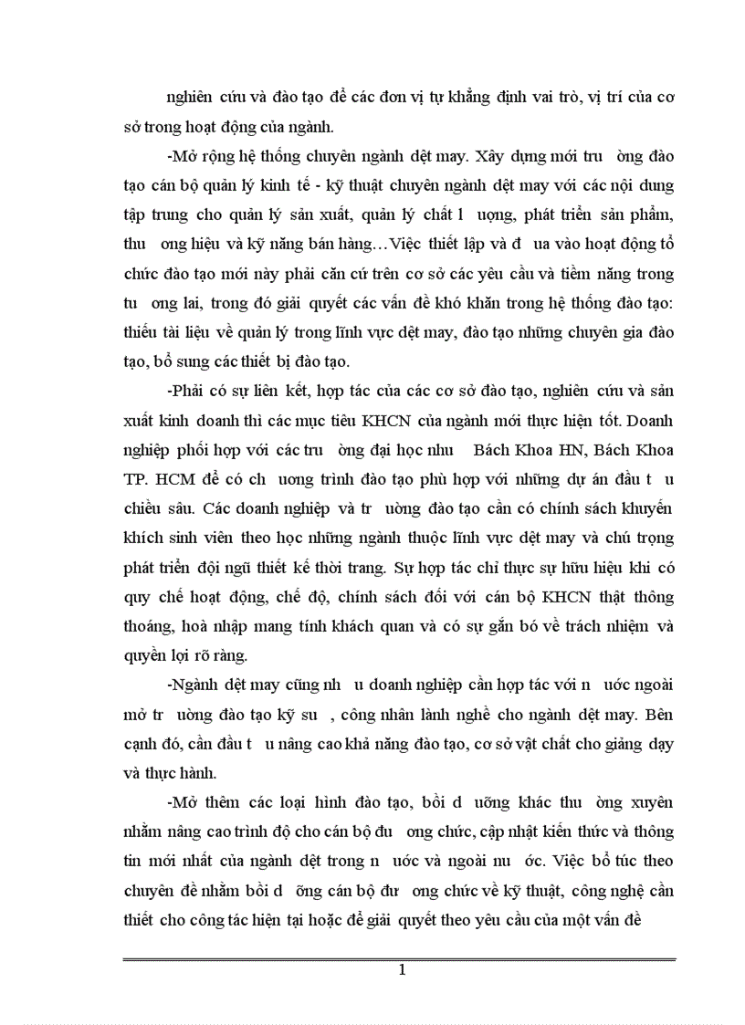 image for page Thực trạng và giải pháp về đầu tư đổi mới công nghệ ngành dệt may Việt Nam