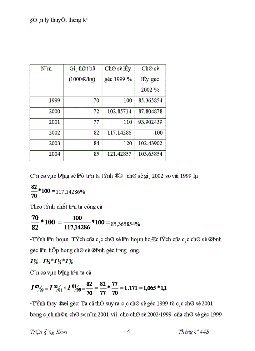 Phương pháp tính chỉ số giá tiêu dùng 1