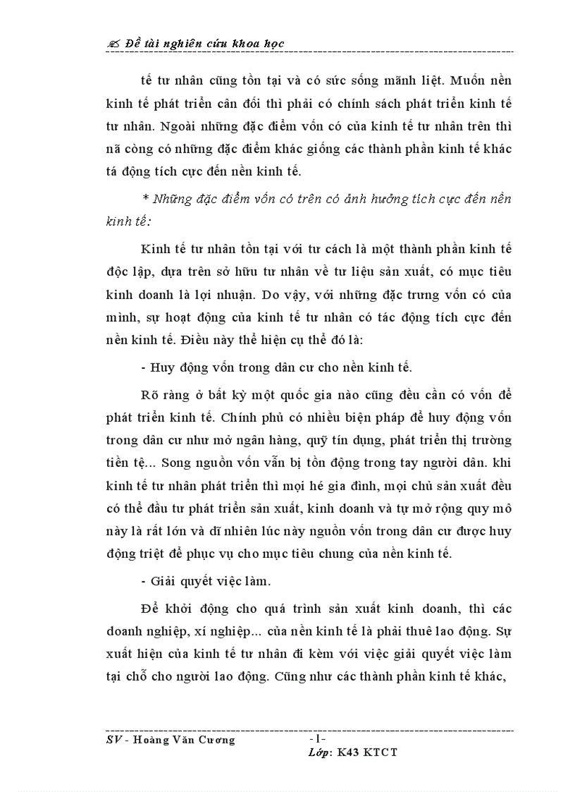 image for page Phát triển kinh tế tư nhân những vấn đề đặt ra đối với Việt Nam