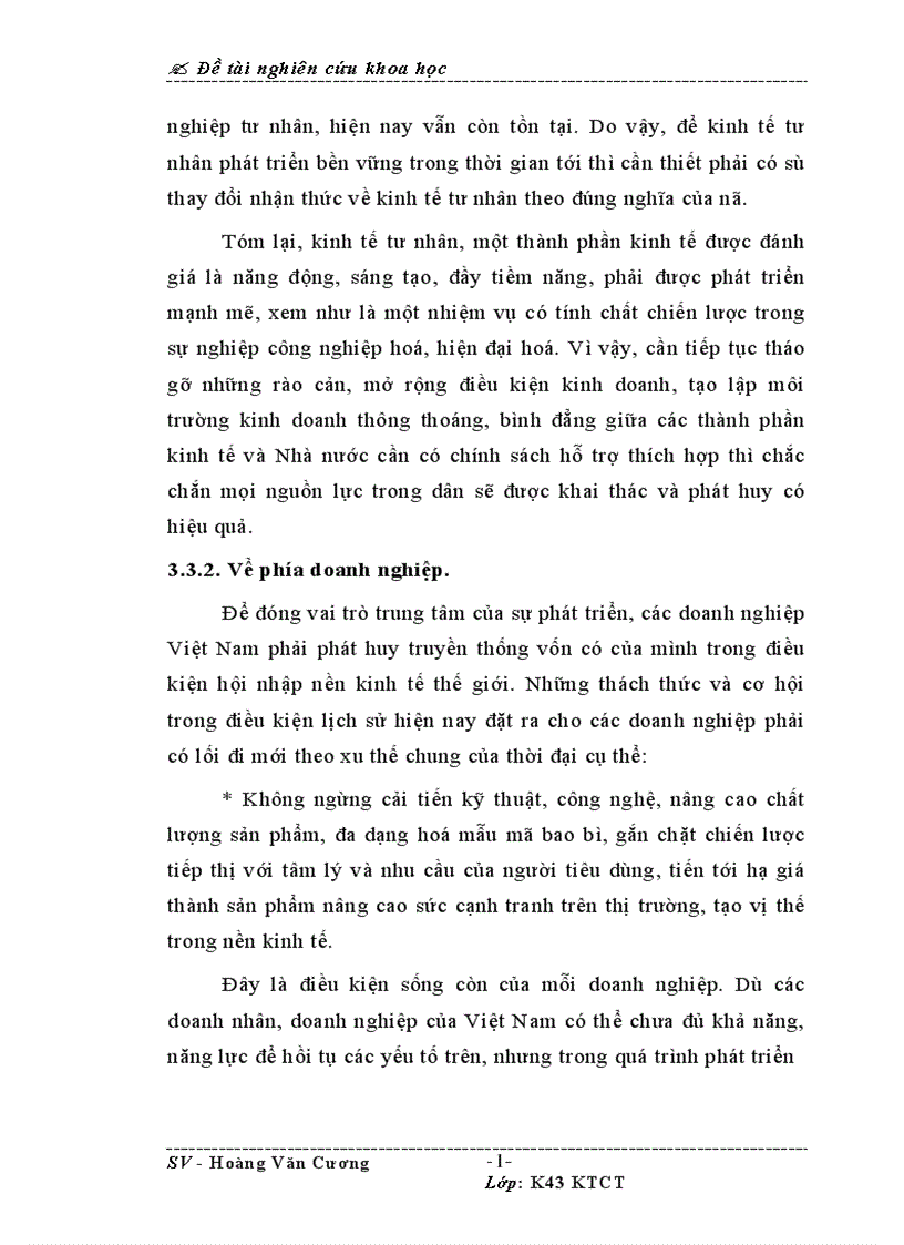 image for page Phát triển kinh tế tư nhân những vấn đề đặt ra đối với Việt Nam