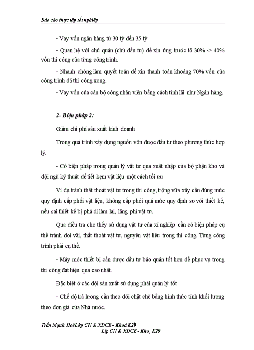 image for page Một số biện pháp nhằm nâng cao hiệu quả sử dụng vốn sản xuất kinh doanh của xí nghiệp 11 Công ty xây dựng 319 Bộ quốc phòng