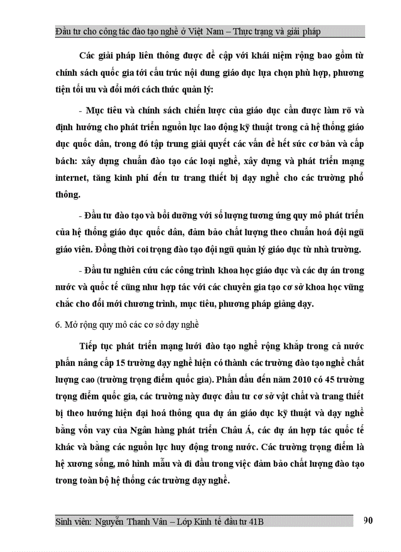 image for page Đầu tư cho công tác đào tạo nghề ở Việt Nam Thực trạng và giải pháp 1