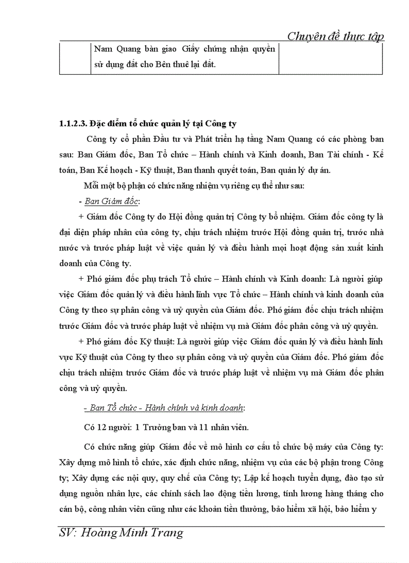 image for page Kế toán doanh thu chi phí và xác định kết quả kinh doanh tại Công ty cổ phần Đầu tư và Phát triển hạ tầng Nam Quang 1