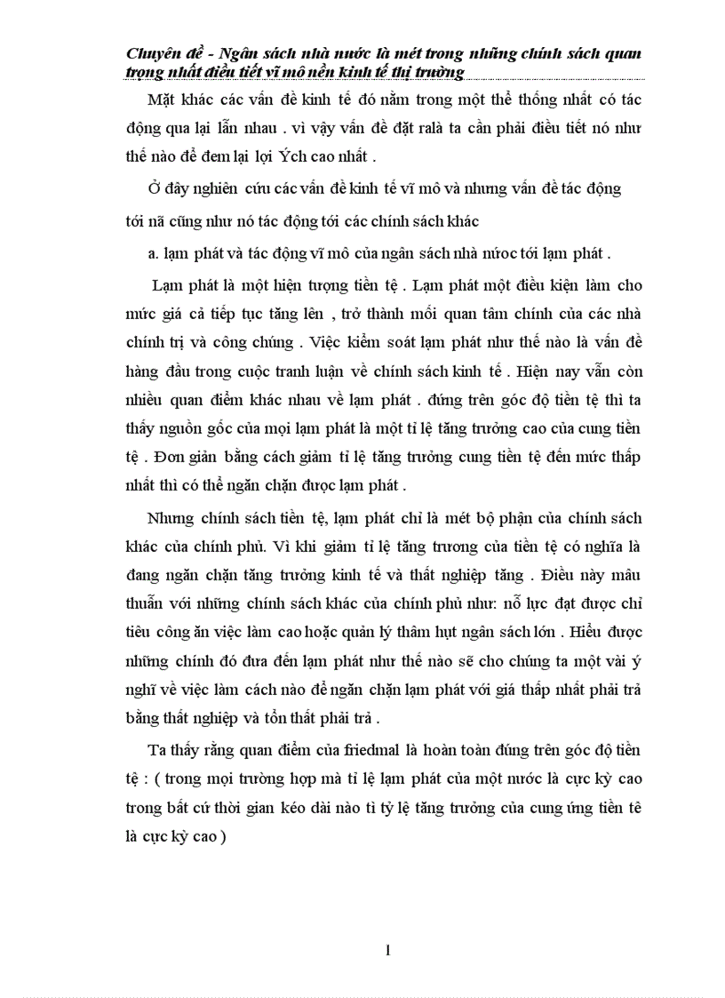 image for page Ngân sách nhà nước là một trong những chính sách quan trọng nhất điều tiết vĩ mô nền kinh tế thị trường