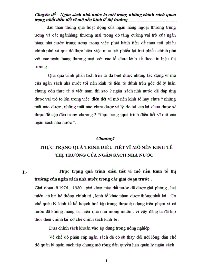 image for page Ngân sách nhà nước là một trong những chính sách quan trọng nhất điều tiết vĩ mô nền kinh tế thị trường