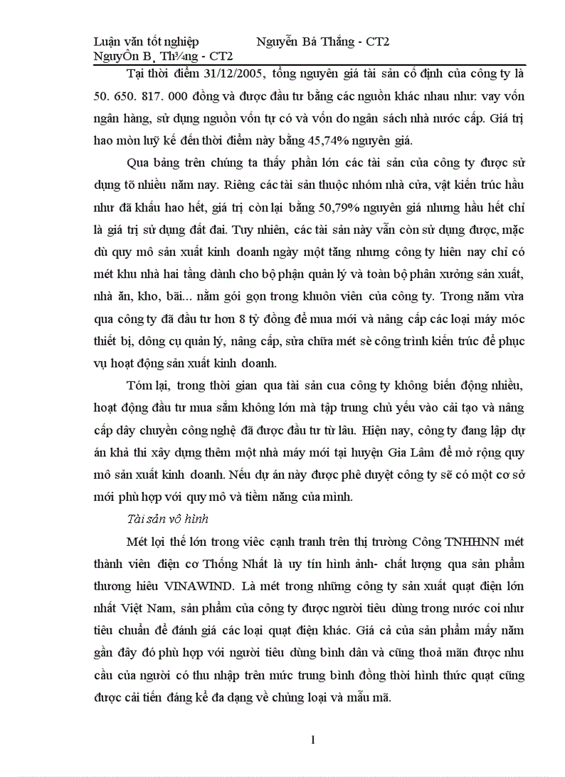 image for page Xây dựng kế hoạch marketing cho công ty trách nhiệm hữu hạn nhà nước một thành viên điện cơ thống nhất VINAWIND 1