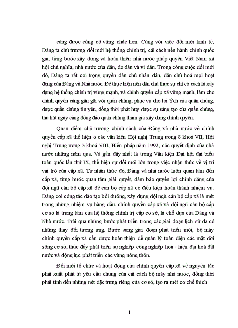image for page Đổi mới tổ chức và hoạt động của chính quyền cấp xaqx ở Thái Bình