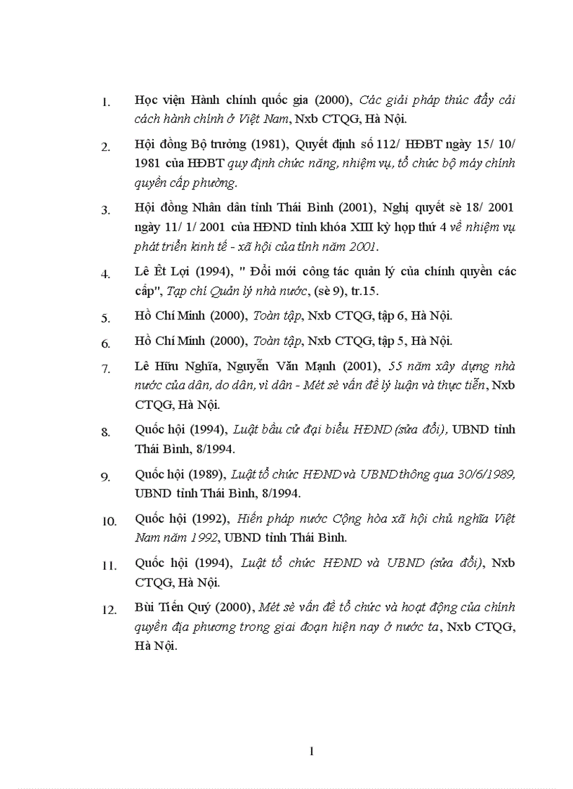 image for page Đổi mới tổ chức và hoạt động của chính quyền cấp xaqx ở Thái Bình