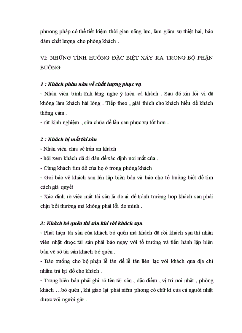 image for page Nghiệp vụ phục vụ buồng trong khách sạn