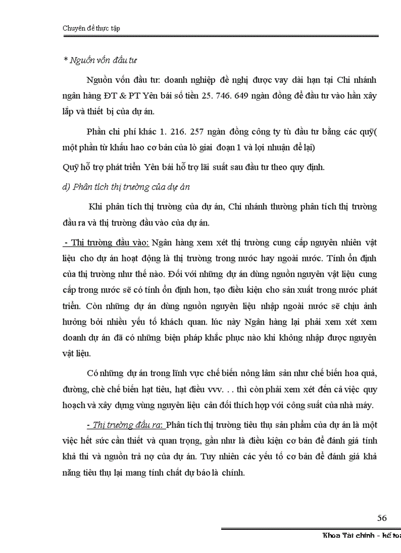 image for page Đánh giá rủi ro trước khi cho vay ĐTPT tại Chi nhánh ngân hàng ĐT PT Yên Bái 1