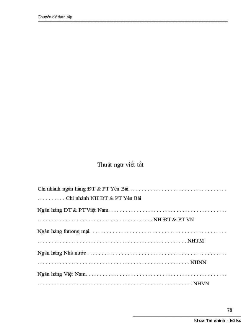 image for page Đánh giá rủi ro trước khi cho vay ĐTPT tại Chi nhánh ngân hàng ĐT PT Yên Bái 1