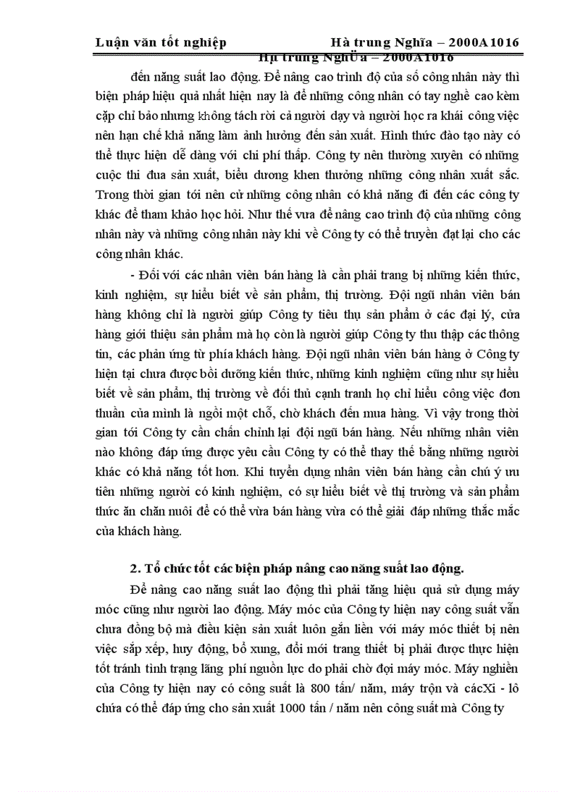 image for page Một số biện pháp nhằm nâng cao hiệu quả sản xuất kinh doanh tại Công ty TNHH Hợp tác và Phát triển Hoàng Dương