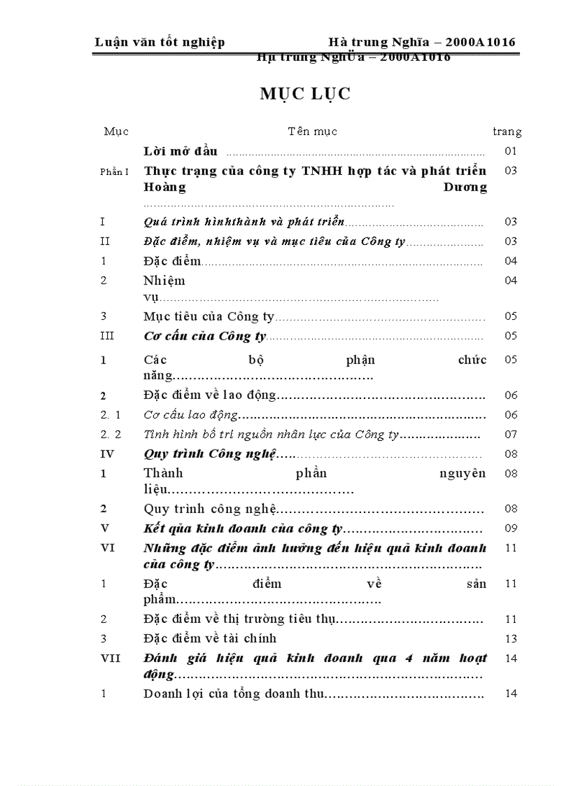 image for page Một số biện pháp nhằm nâng cao hiệu quả sản xuất kinh doanh tại Công ty TNHH Hợp tác và Phát triển Hoàng Dương