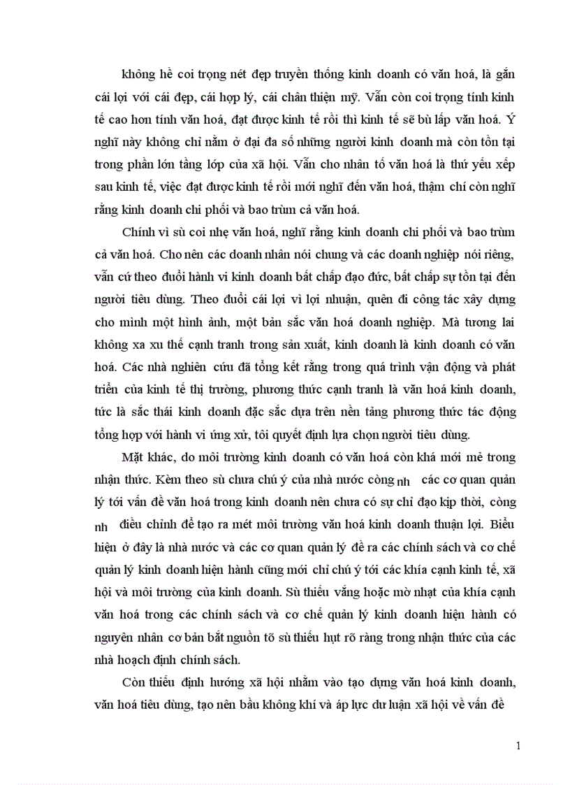 image for page Nguyên nhân phương hướng và một số giải pháp chủ yếu để đưa văn hoá vào trong hoạt động sản xuất kinh doanh ở nước ta hiện nay