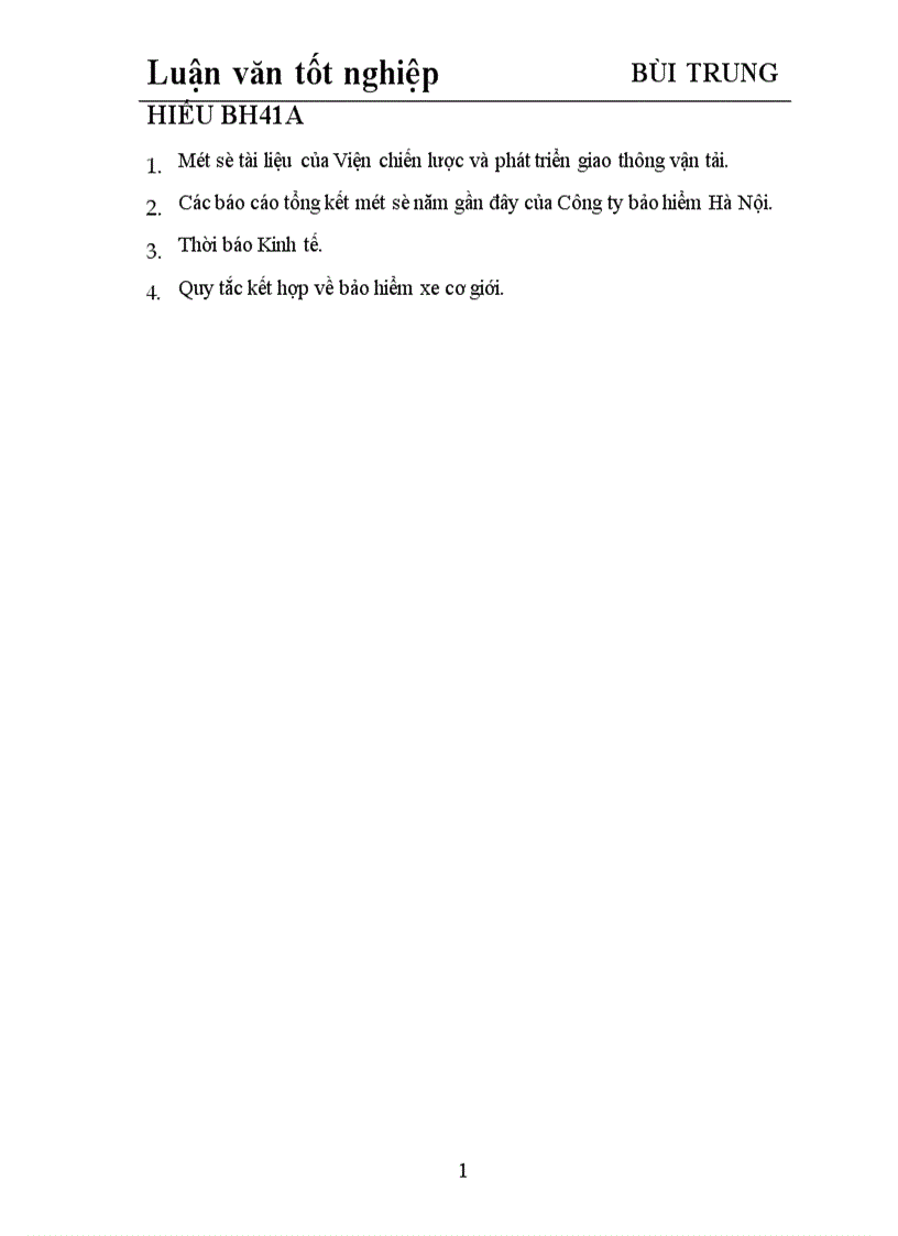 image for page Trục lợi trong bảo hiểm xe cơ giới tại Công ty bảo hiểm Hà Nội 1