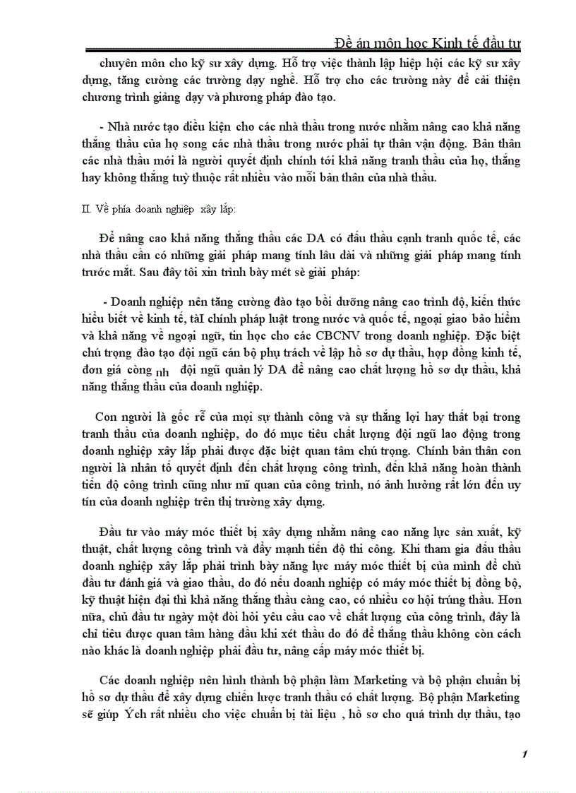 image for page Nâng cao khả năng thắng thầu của nhà thầu trong nước Doanh nghiệp nhà nước trong đấu thầu xây lắp quốc tế 1