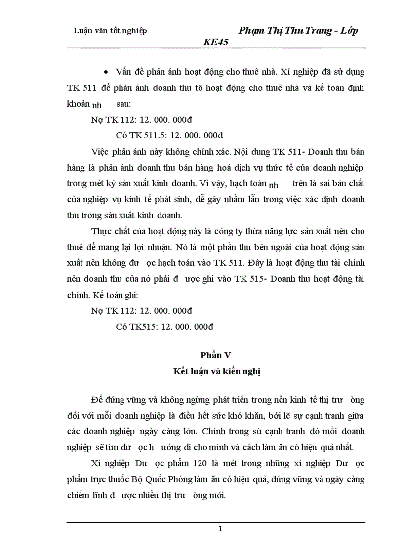 image for page Hạch toán thành phẩm và tiêu thụ thành phẩm tại xí nghiệp Dược phẩm 120 Bộ Quốc Phòng 1