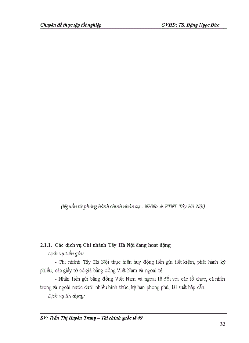 image for page Giải pháp nâng cao hiệu quả hoạt động thanh thanh toán quốc tế tại Chi nhánh ngân hàng nông nghiệp và phát triển nông thôn Tây Hà Nội