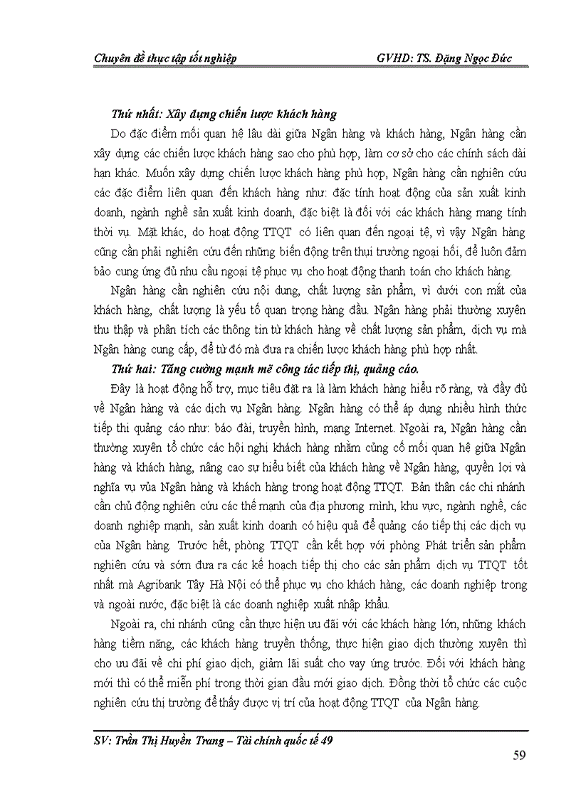 image for page Giải pháp nâng cao hiệu quả hoạt động thanh thanh toán quốc tế tại Chi nhánh ngân hàng nông nghiệp và phát triển nông thôn Tây Hà Nội