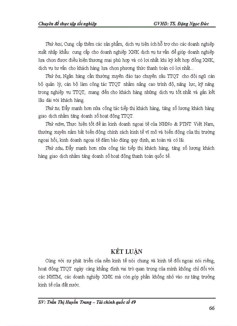 image for page Giải pháp nâng cao hiệu quả hoạt động thanh thanh toán quốc tế tại Chi nhánh ngân hàng nông nghiệp và phát triển nông thôn Tây Hà Nội