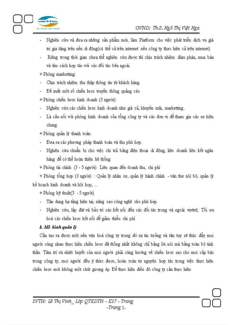 image for page Một số giải pháp phát triển dịch vụ GTGT cho mạng di động của Viettel