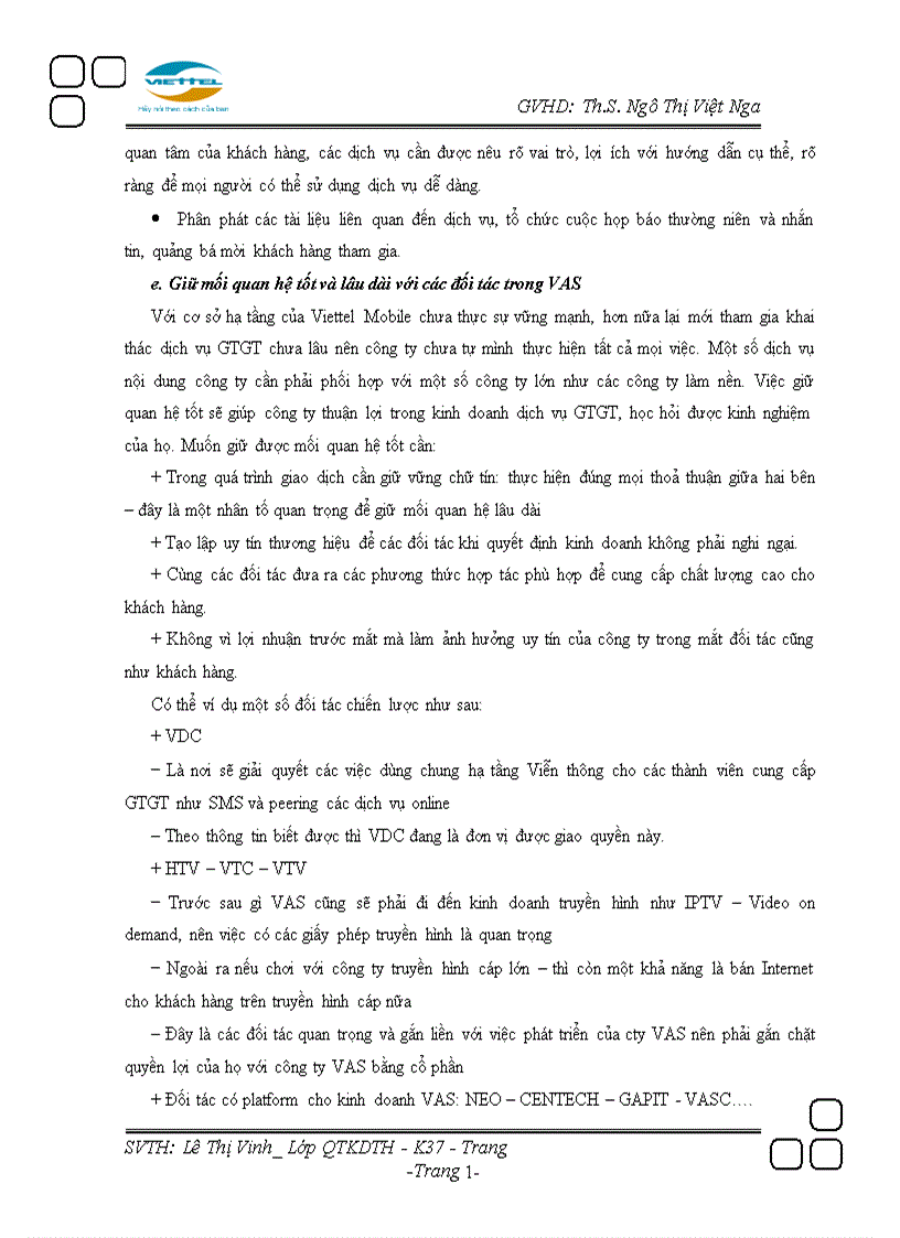 image for page Một số giải pháp phát triển dịch vụ GTGT cho mạng di động của Viettel