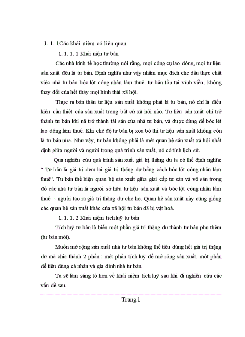 image for page Vai trò của tích luỹ tư bản trong quá trình hình thành và phát triển kinh tế tư bản chủ nghĩa