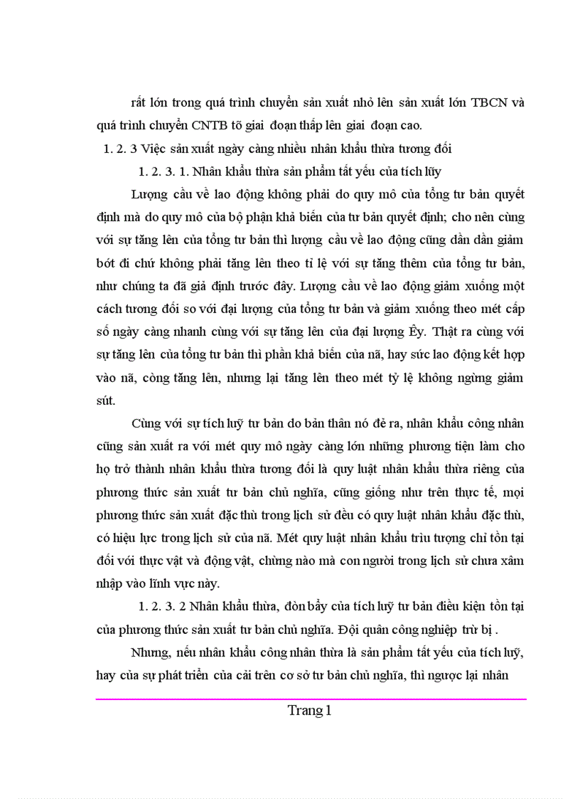 image for page Vai trò của tích luỹ tư bản trong quá trình hình thành và phát triển kinh tế tư bản chủ nghĩa