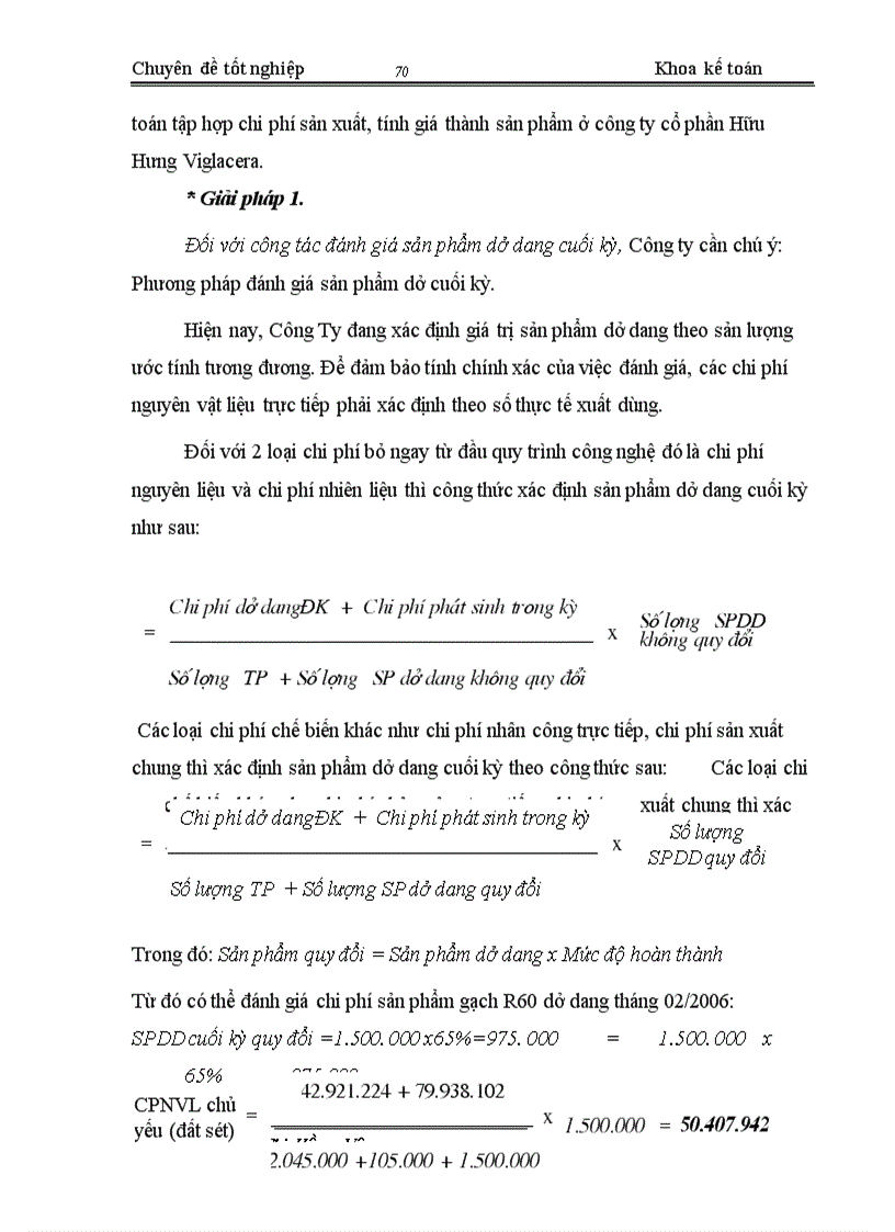 image for page Hoàn thiện công tác kế toán tập hợp chi phí sản xuất và tính giá thành sản phẩm tại Công ty cổ phần Viglacera Hữu Hưng 1