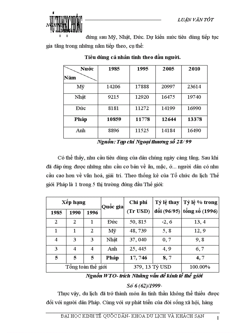 image for page Các giải pháp nhằm duy trì và mở rộng thị trường khách du lịch là người Pháp của Công ty du lịch Việt Nam tại Hà Nội