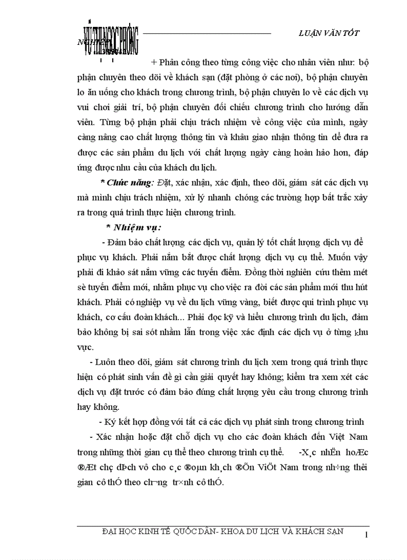 image for page Các giải pháp nhằm duy trì và mở rộng thị trường khách du lịch là người Pháp của Công ty du lịch Việt Nam tại Hà Nội