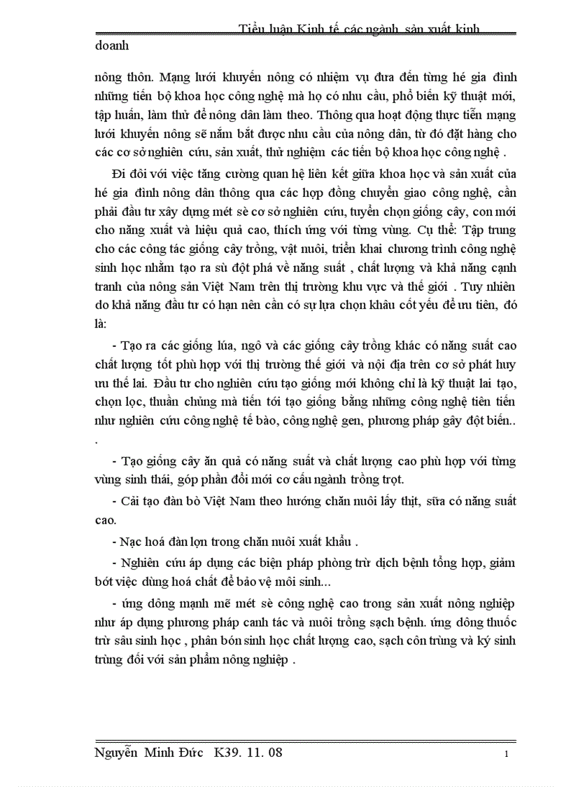 image for page Tăng cường quan hệ liên kết giữa khoa học và sản xuất của hộ gia đình nông dân nước ta