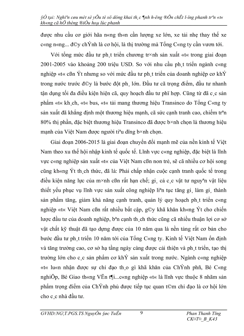 image for page Nghiên cứu một số yếu tố sử dụng khai thác ảnh hưởng đến chất lượng phanh trên ôtô không có hệ thống điều hoà lực phanh