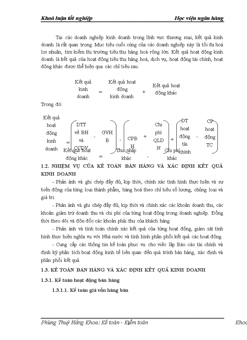 image for page Một số ý kiến nhằm hoàn thiện công tác kế toán bán hàng và xác định kết quả kinh doanh tại công ty TMDV tổng hợp Thanh Vân