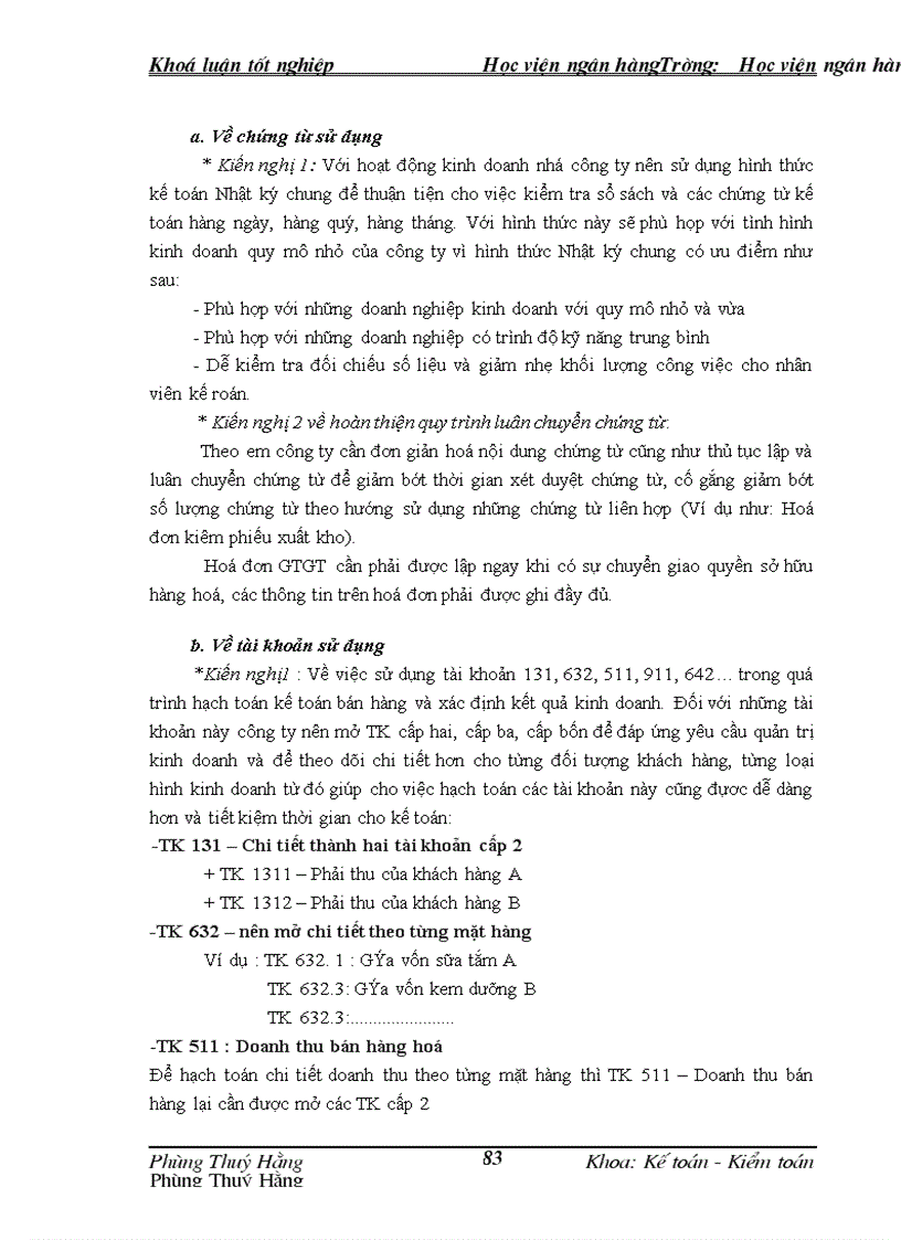image for page Một số ý kiến nhằm hoàn thiện công tác kế toán bán hàng và xác định kết quả kinh doanh tại công ty TMDV tổng hợp Thanh Vân