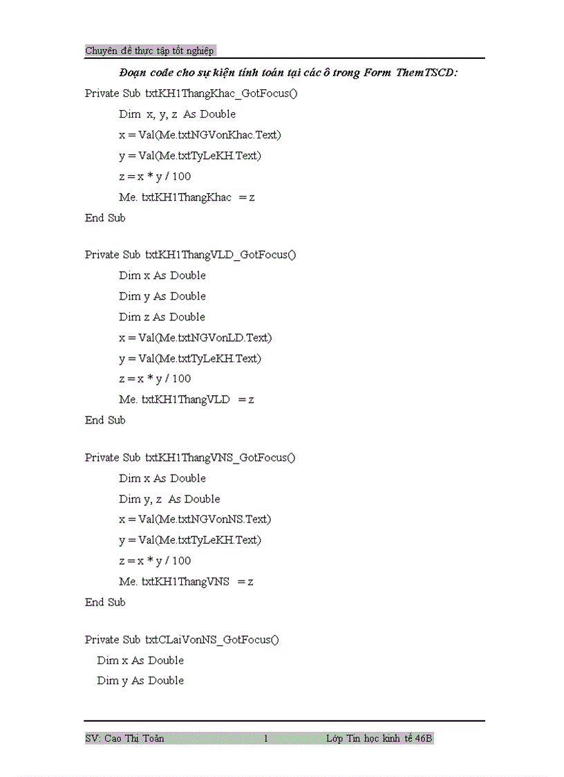 image for page Phân tích thiết kế phần mềm quản lý Tài sản cố định tại công ty